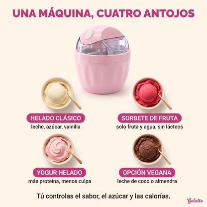 Mini maquina para hacer helados